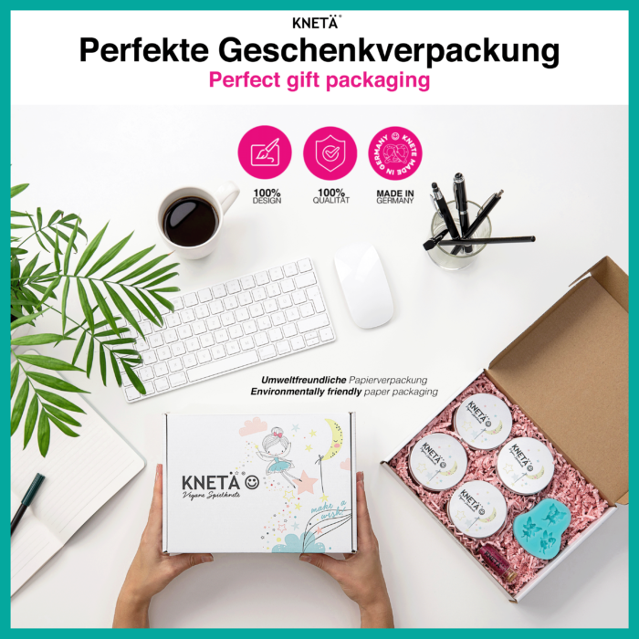 Knetä, Feenzauber, perfekte Geschenkbox