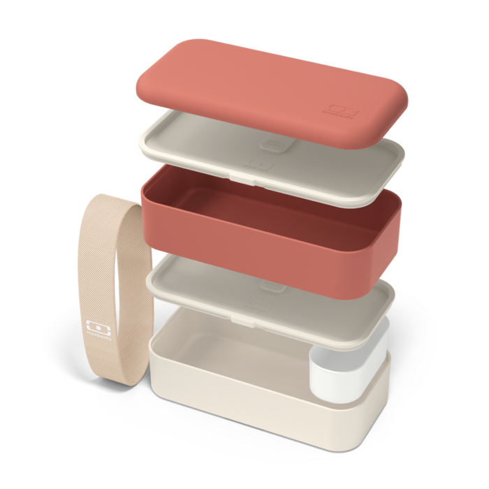 MonBento Lunchbox Terracotta, Aufteilung