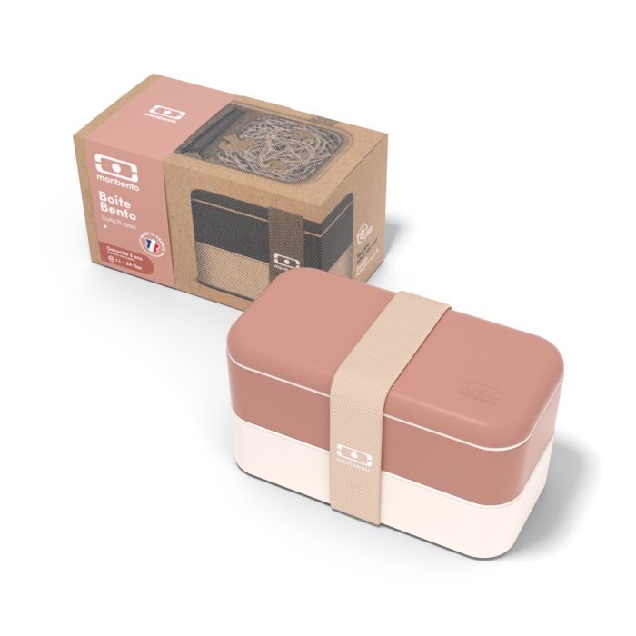 MonBento Lunchbox Pink Mokka, Ausssen, Package